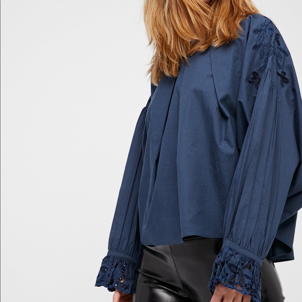 NWT Free People Wishing Well Blouse